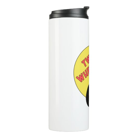 Zwei Räder Thermosbecher (Nach links gedreht)