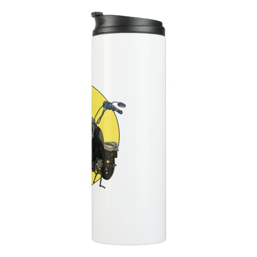 Zwei Räder Thermosbecher (Nach rechts gedreht)