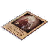 Zwei Rag Dolls Vintage Retro Pals Notizblock (Linke Seite)