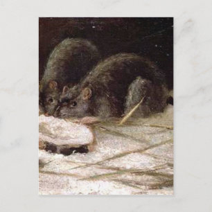 Zwei Raten von Vincent van Gogh Postkarte