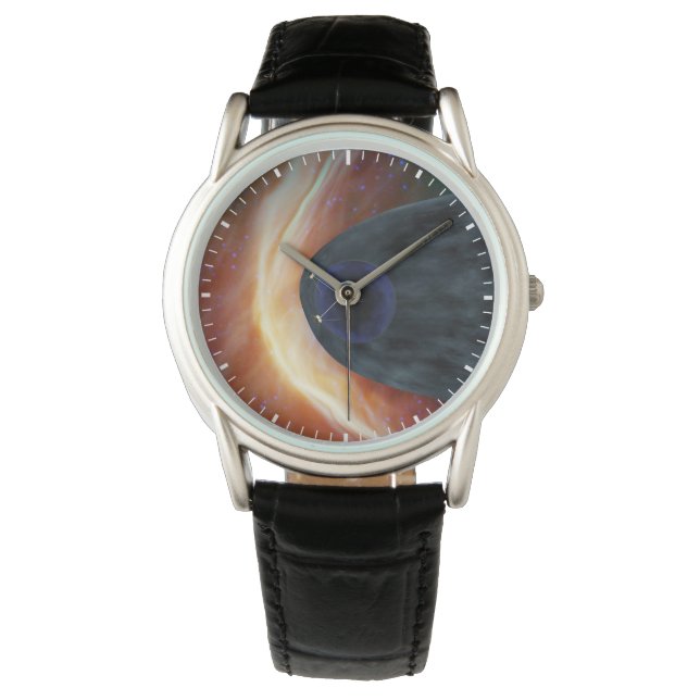 Zwei Raumschiffe der Voyager entdecken den turbule Armbanduhr (Vorderseite)