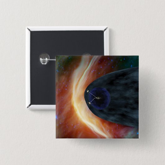 Zwei Raumschiffe der Voyager entdecken den turbule Button (Vorne & Hinten)