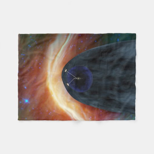 Zwei Raumschiffe der Voyager entdecken den turbule Fleecedecke (Vorderseite (Horizontal))