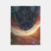 Zwei Raumschiffe der Voyager entdecken den turbule Fleecedecke (Vorderseite)