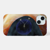 Zwei Raumschiffe der Voyager entdecken den turbule iPhone 15 Hülle (Rückseite (Horizontal))