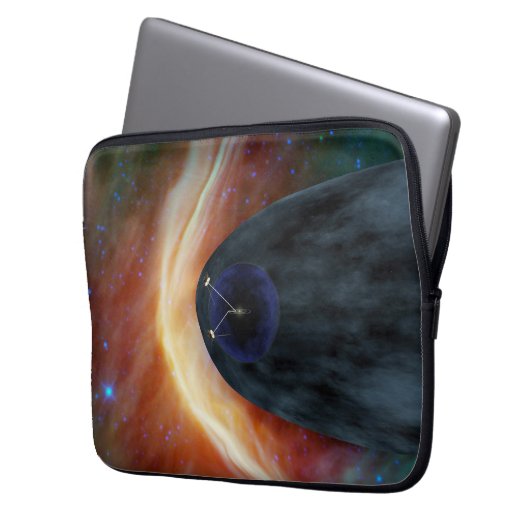 Zwei Raumschiffe der Voyager entdecken den turbule Laptopschutzhülle (Vorderseite Links)