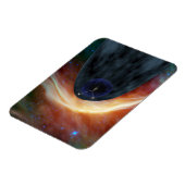 Zwei Raumschiffe der Voyager entdecken den turbule Magnet (Linke Seite)