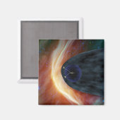 Zwei Raumschiffe der Voyager entdecken den turbule Magnet (Vorderseite/Rückseite)