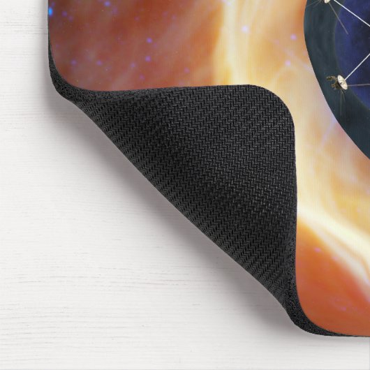 Zwei Raumschiffe der Voyager entdecken den turbule Mousepad (Ecke)