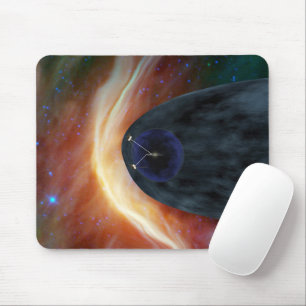 Zwei Raumschiffe der Voyager entdecken den turbule Mousepad