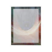 Zwei Raumschiffe der Voyager entdecken den turbule Notizblock (Rotiert)