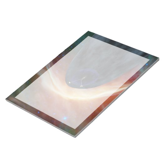 Zwei Raumschiffe der Voyager entdecken den turbule Notizblock (angewinkelt)