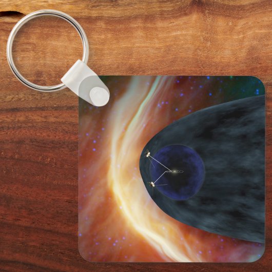 Zwei Raumschiffe der Voyager entdecken den turbule Schlüsselanhänger (Vorderseite)