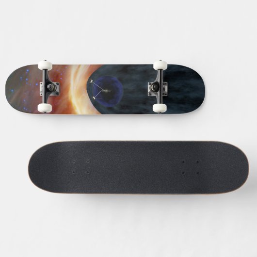 Zwei Raumschiffe der Voyager entdecken den turbule Skateboard (Horizontal)