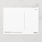 Zwei Raupen Postkarte (Rückseite)