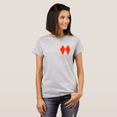 Zwei Rauten T-Shirt (Vorne ganz)