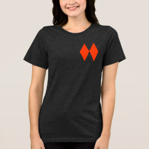 Zwei Rauten Tri-Blend Shirt