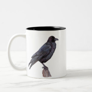 Zwei Ravens Coffee Tasse