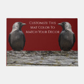 Zwei Ravens Doormat Fußmatte (Vorderseite)