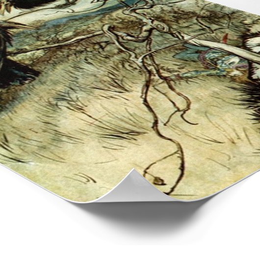 Zwei Ravens Poster (Ecke)