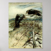 Zwei Ravens Poster (Vorne)