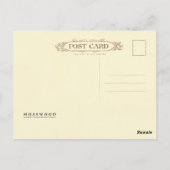 Zwei Ravens Postkarte (Rückseite)