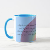Zwei Regenbogenzitate - Tasse (Links)