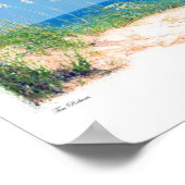 Zwei Regenschirme Poster (Ecke)