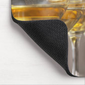 zwei Reihen Weinverkostungsbrille mit leckeren Mousepad (Ecke)