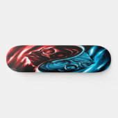 Zwei Rennen Skateboard (Horizontal)