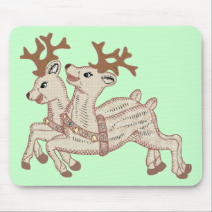 Zwei Rentiere Mousepad