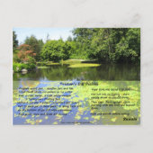 Zwei Rezepte Postkarte (Rückseite)