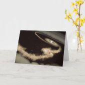 Zwei riesige Gasexoplanen, die einen jungen Star u Karte (Gelbe Blume)