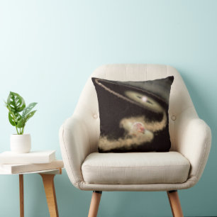 Zwei riesige Gasexoplanen, die einen jungen Star u Kissen