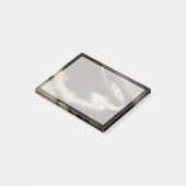 Zwei riesige Gasexoplanen, die einen jungen Star u Post-it Klebezettel (angewinkelt)