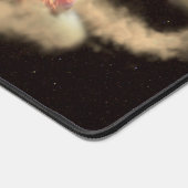 Zwei riesige Gasexoplanen, die einen jungen Star u Schreibtischunterlage (Ecke)