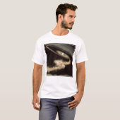 Zwei riesige Gasexoplanen, die einen jungen Star u T-Shirt (Vorne ganz)