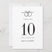 Zwei Ringe mit Tischnummer von Bughand (Vorderseite)