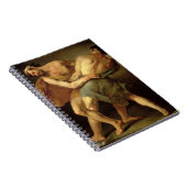 Zwei Ringkämpfer Notizblock (Rechte Seite)