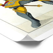 Zwei Ritter kämpfen, Teller von 'A History of the  Poster (Ecke)