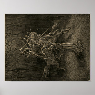 Zwei Ritter und ein Magd Poster