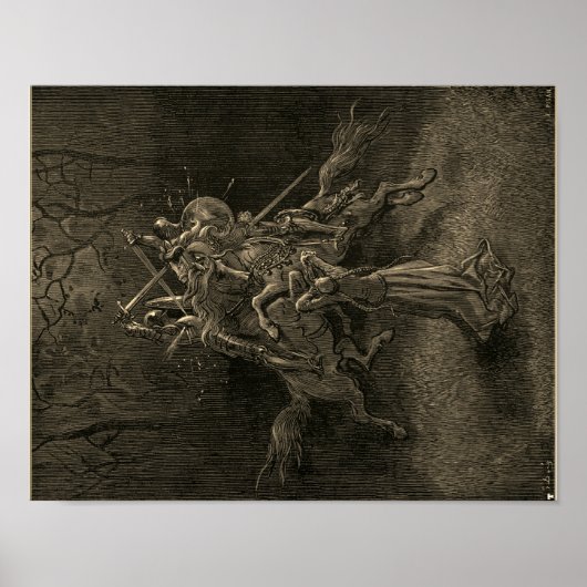 Zwei Ritter und ein Magd Poster (Vorne)