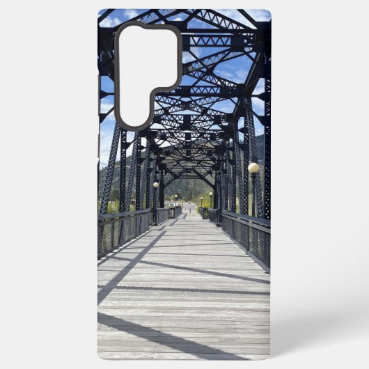 Zwei Rivers Bridge Samsung Phone Cases Galaxy Hülle (Rückseite)