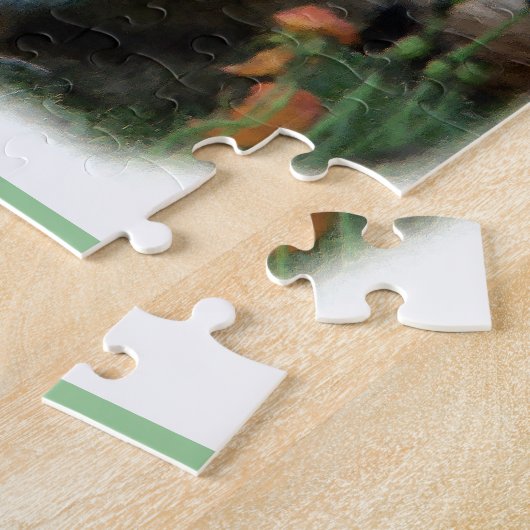 Zwei robuste Colliese Puzzle (Seite)