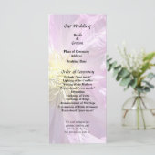 Zwei rosa Clematis Programm (Stehend Vorderseite)