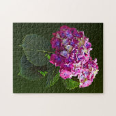 Zwei rosa Hydrangea Puzzle (Horizontal)