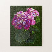 Zwei rosa Hydrangea Puzzle (Vertikal)