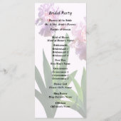 Zwei rosa Ire Programm (Rückseite)