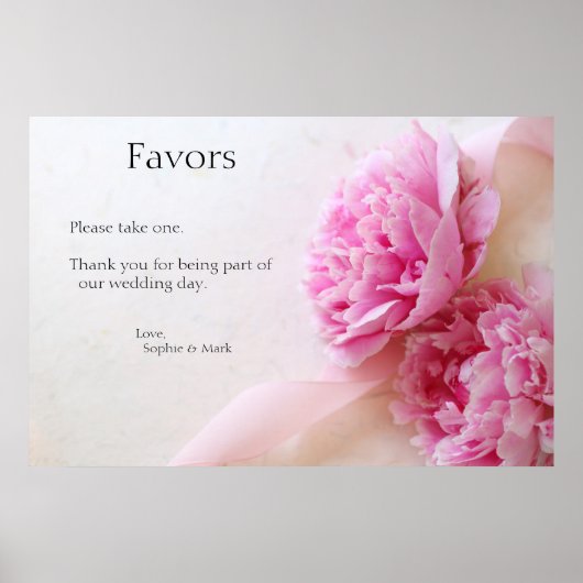 Zwei rosa Pfennigfuchser-Zeichen Poster (Vorne)