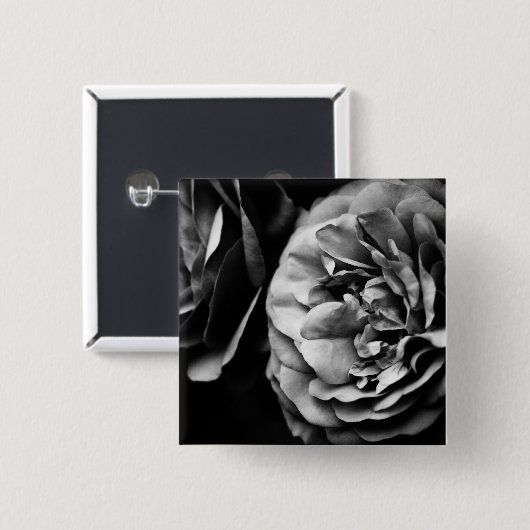 zwei Rose Button (Vorne & Hinten)